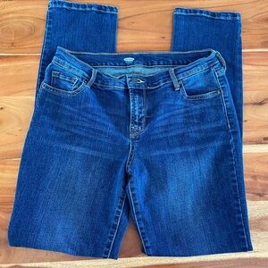 Old Navy Slim Straight Mid-Rise Jean